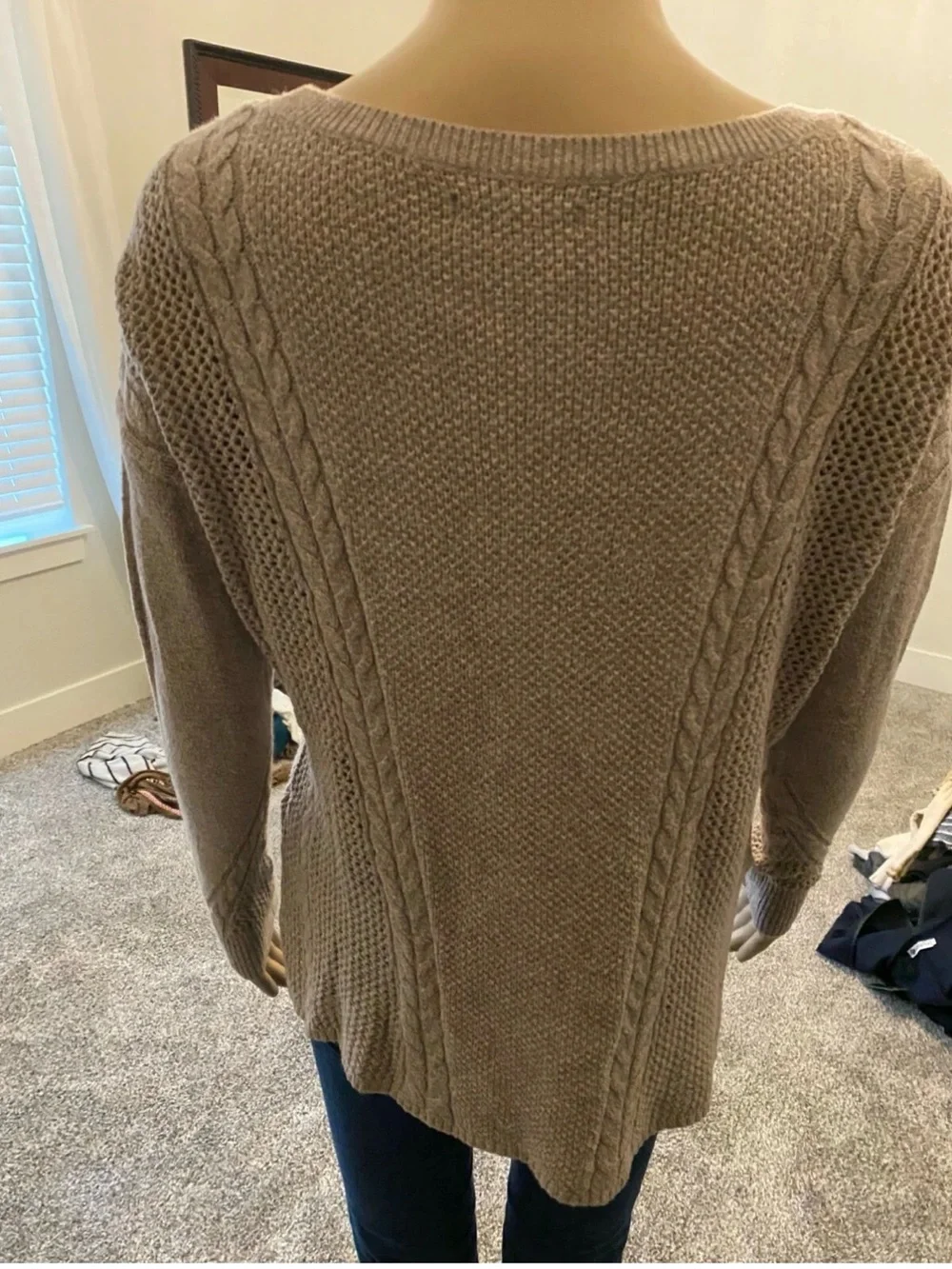 American Eagle Outfitters light taupe
